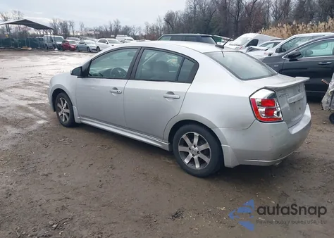 2012 Nissan Sentra 2.0 Sr z USA, uszkodzony, nr VIN 3N1AB6AP2CL621280